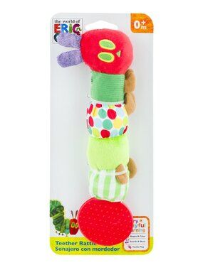 Very Hungry Caterpillar Teether Rattle 20cm
